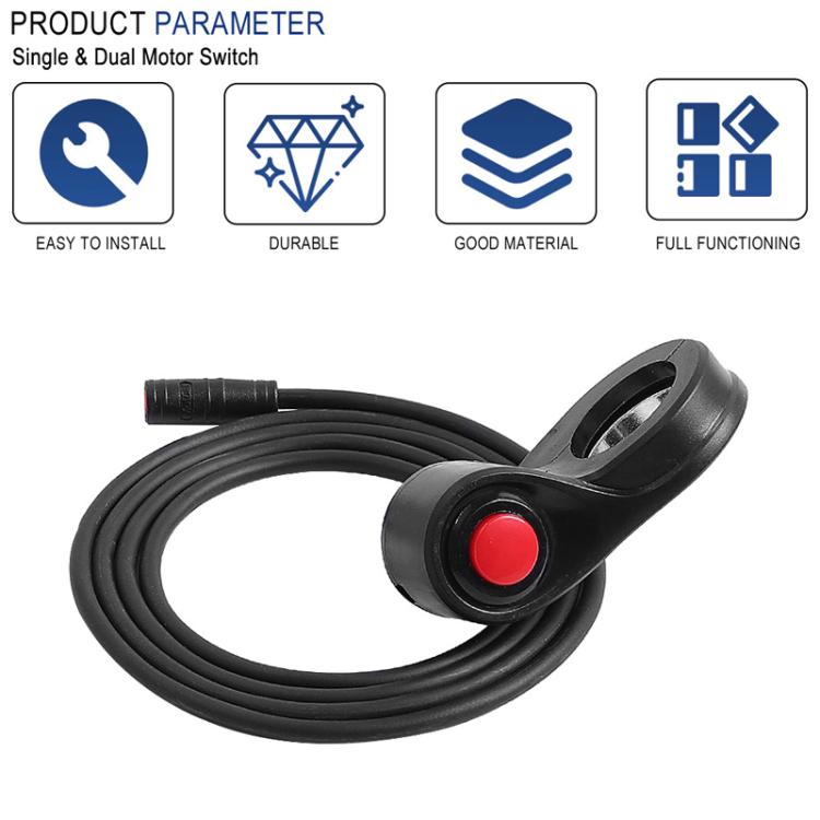 For INOKIM OXO Electrical Scooter Single / Dual Motor Switch Button Turbo / Eco Mode Switch Actuation