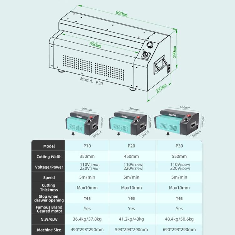 370W Cardboard Shredder Handles 10mm Thickness, 5M/Min Speed For Packaging & Recycling