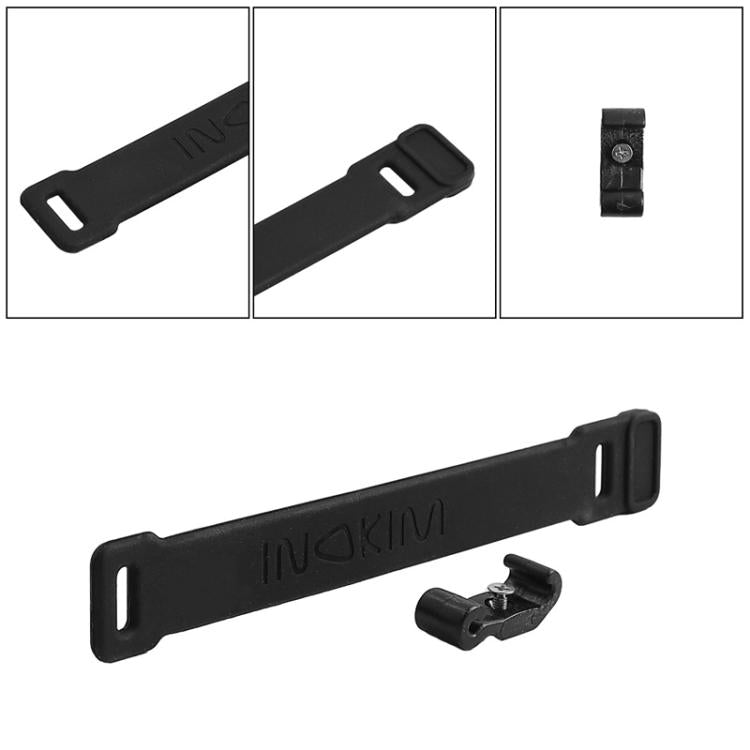 For INOKIM OXO OX Electrical Scooter Safety Locking Strap With Hook Bracket Wrappable Foldable Rubber Strap
