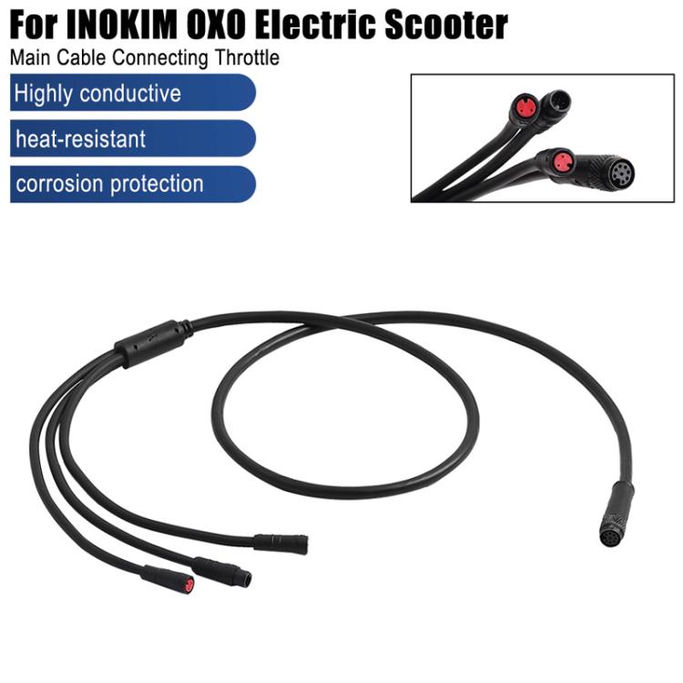 For INOKIM OXO Electrical Scooter 1 Tow 3 Throttle Connection Main Cable Display Signal Cable Accessories