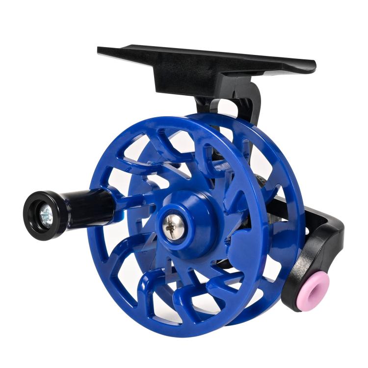 LEO 28339 Ice Fishing Reel With Guide Ring Winter Fishing Raft Reel