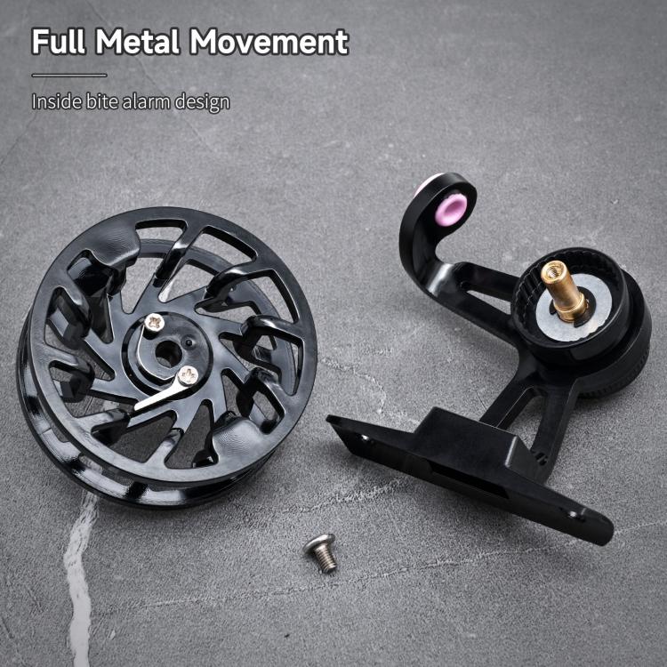 LEO 28339 Ice Fishing Reel With Guide Ring Winter Fishing Raft Reel