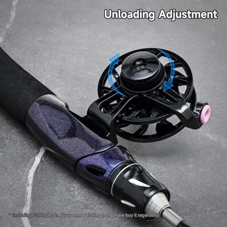 LEO 28339 Ice Fishing Reel With Guide Ring Winter Fishing Raft Reel