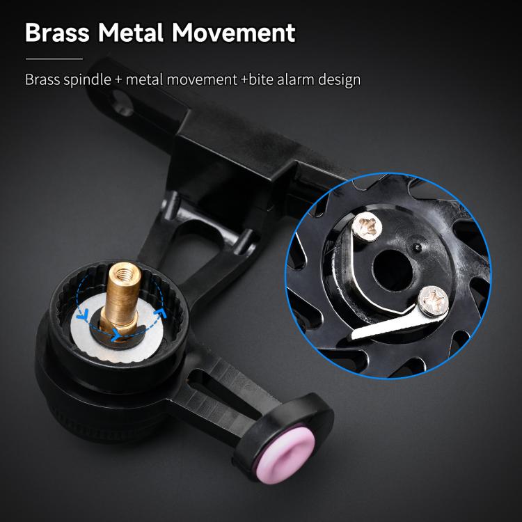 LEO 28339 Ice Fishing Reel With Guide Ring Winter Fishing Raft Reel