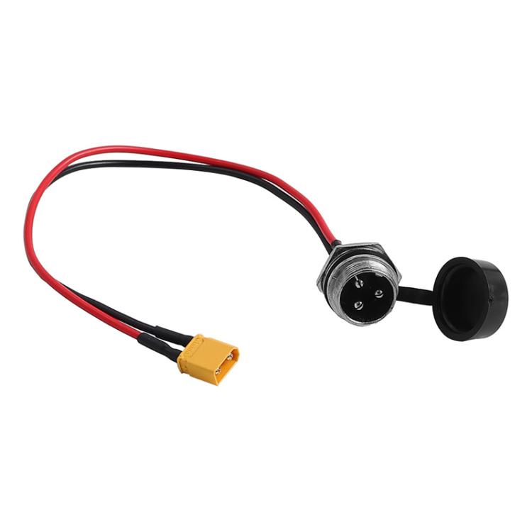 For INOKIM OXO OX Electrical Scooter Power Port Components GX16 3-Pin Aviation Header Charging Socket