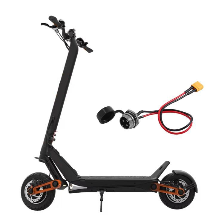 For INOKIM OXO OX Electrical Scooter Power Port Components GX16 3-Pin Aviation Header Charging Socket