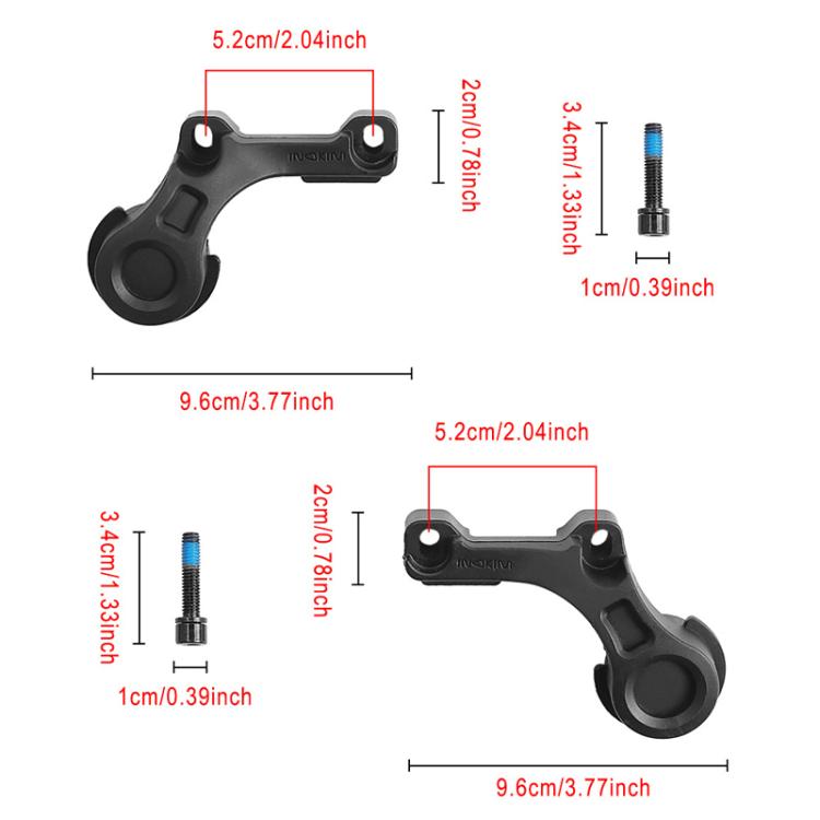 X1670 For INOKIM OX OXO Electrical Scooter Rocker Seal Cover For Plugging Motor And Wheel Shaft Holes