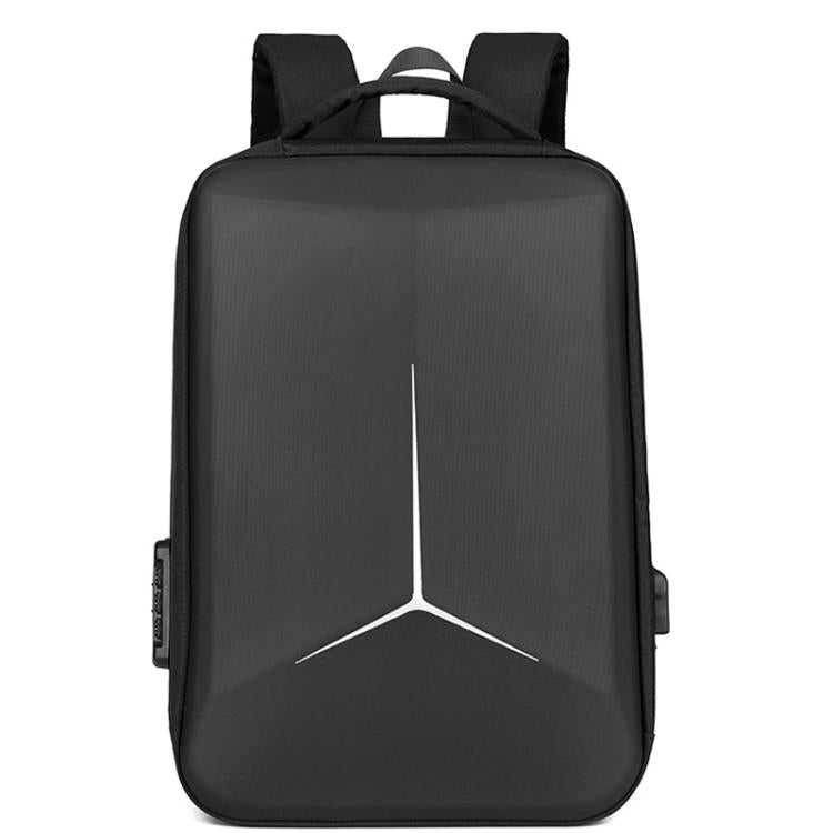 15.6-16.6 Inch Hard Shell Laptop Backpack with USB+Type-C Charging Ports Unisex Anti-Theft  Business Travel Bag