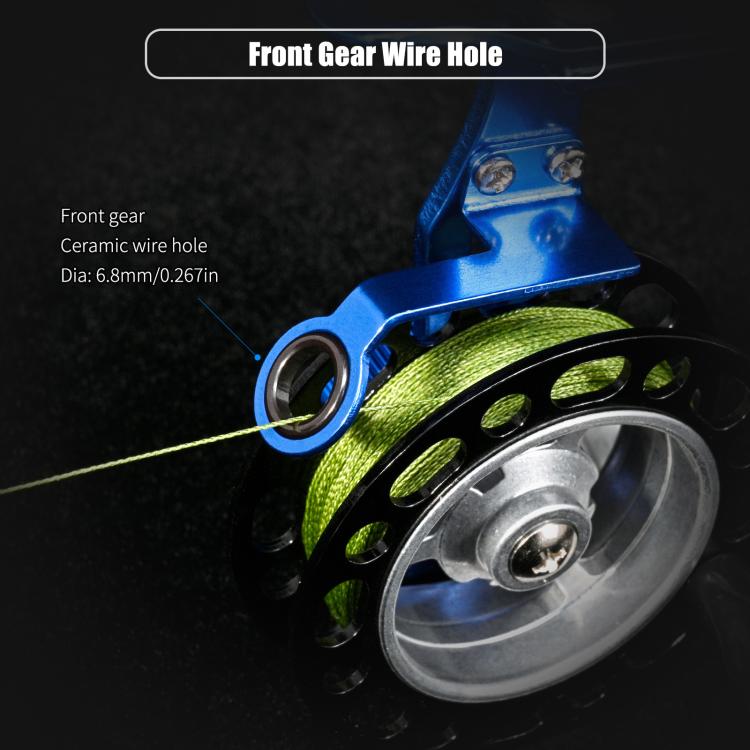 Aluminum Ice Fishing Reel Winter Fishing Reel