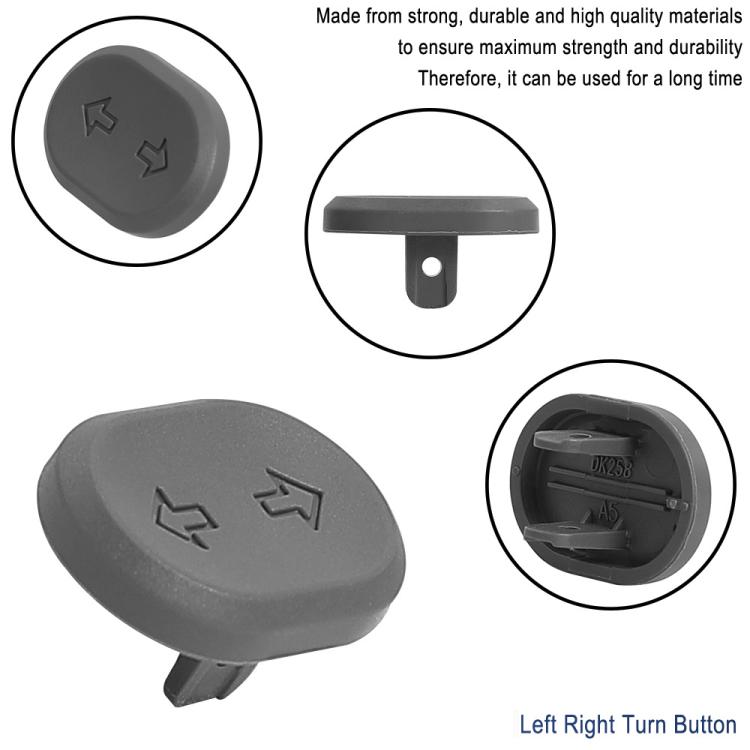 For Ninebot G2 MAX 2 F2 PRO Electric Scooter Turn Signal Switch Button - Replacement LED Light Control Switch