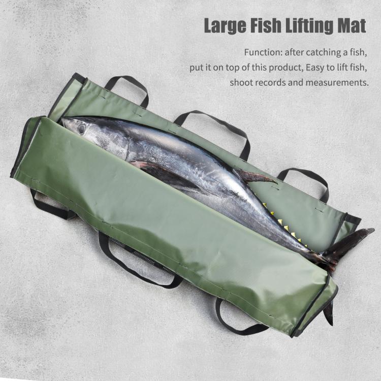 LEO 28351 Large Fish Carrying Bag 6 Handle Large Fish Carrying Pocket