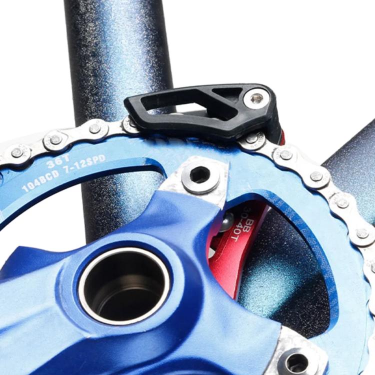 Bicycle Front Derailleur Single-Plate Positive Negative Tooth Chain Guide