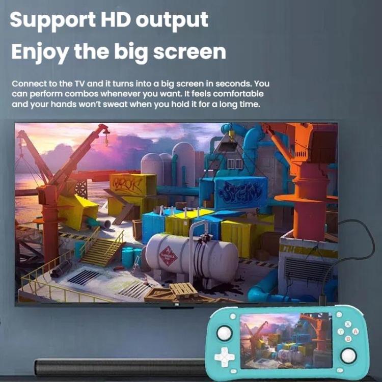 XF43 Retro Handheld Game Console Open Source 4.3 Inch Large Screen Gaming Video Players Console