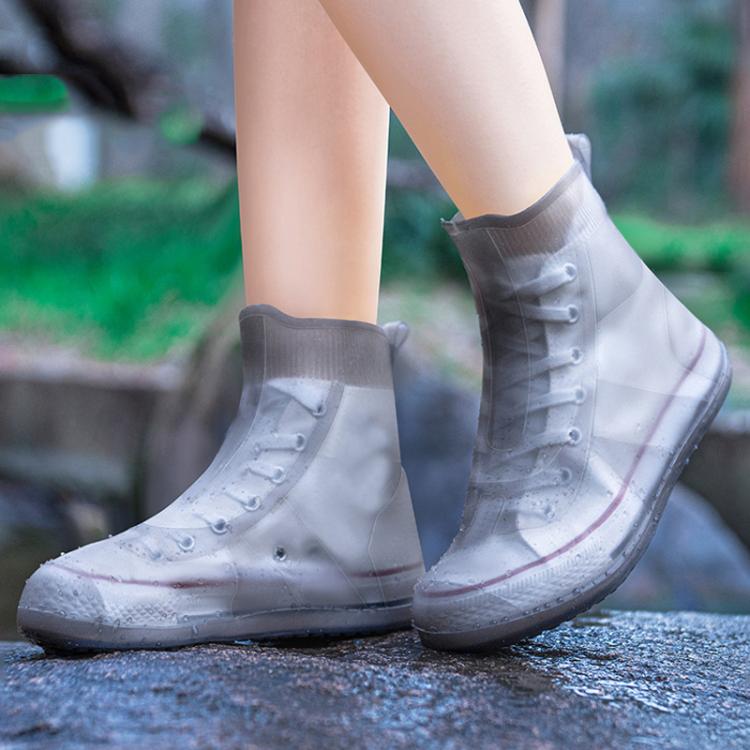 Thickened Wear-Resistant Waterproof Silicone Rain Shoe Cover