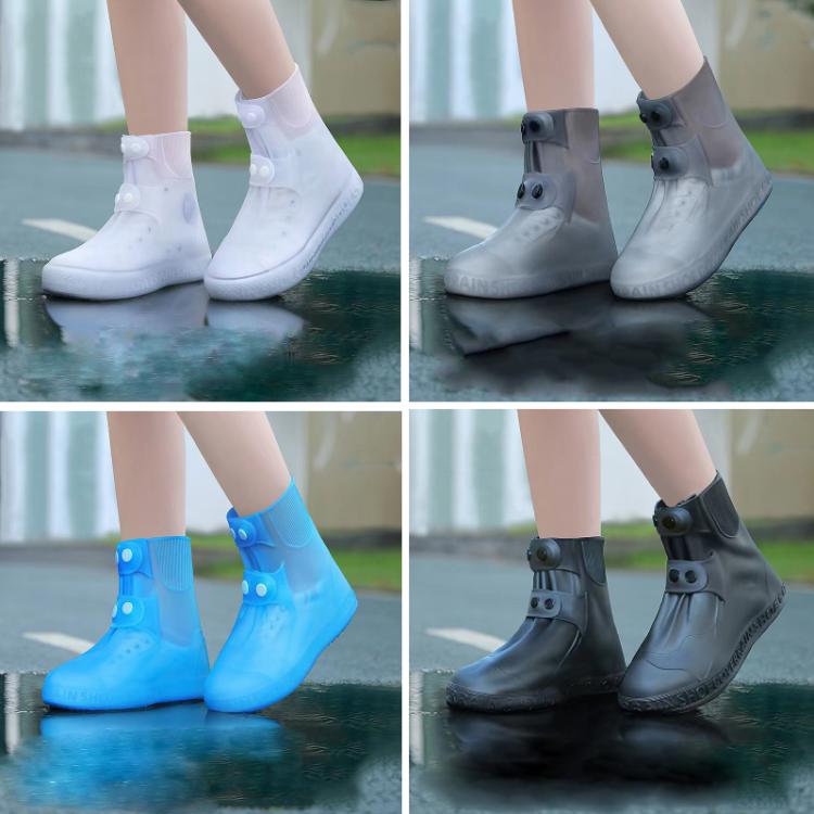 18cm Outdoor Thickened Wear-Resistant Mid-Tube Rainproof Shoe Covers