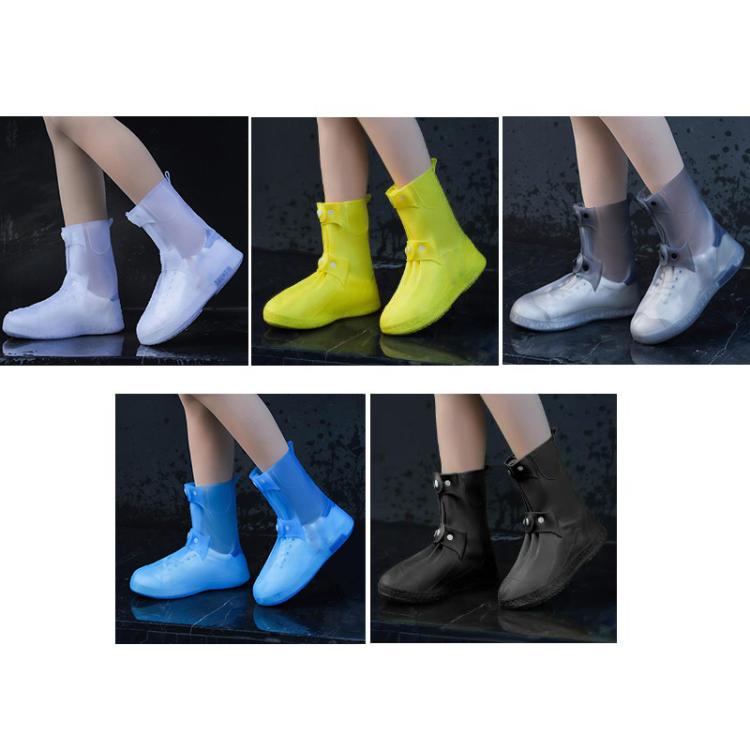 25cm Outdoor Thickened Wear-Resistant High-Tube Rainproof Shoe Cover