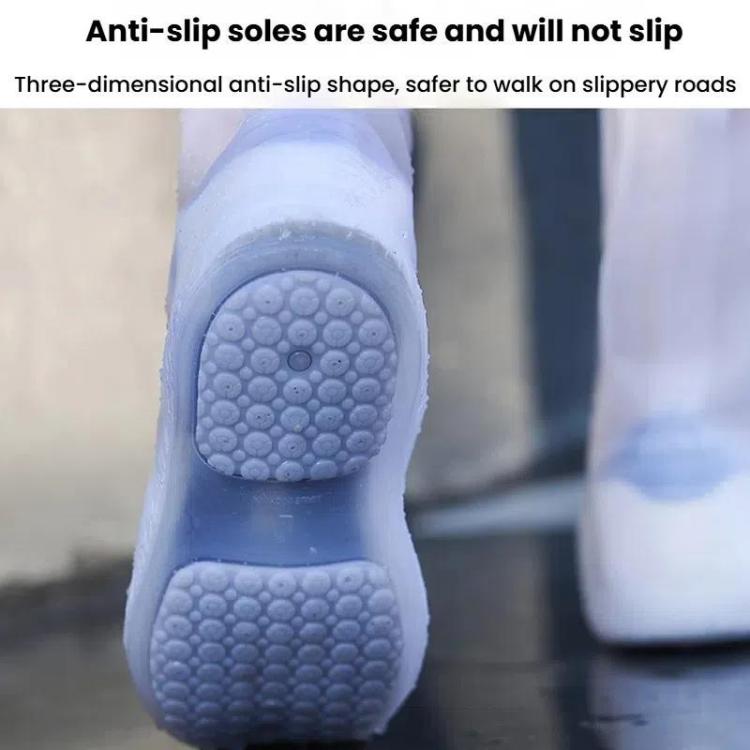 25cm Outdoor Thickened Wear-Resistant High-Tube Rainproof Shoe Cover