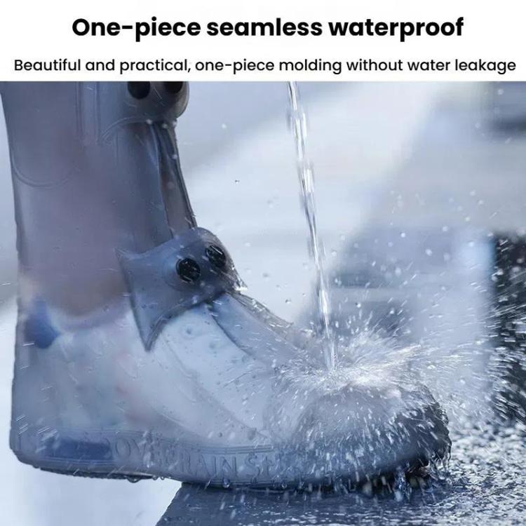 25cm Outdoor Thickened Wear-Resistant High-Tube Rainproof Shoe Cover
