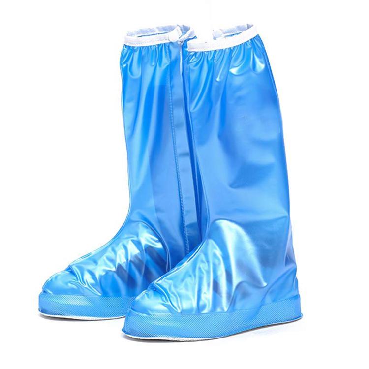 38cm Outdoor PVC Thickened Anti-Skid Rainproof High-Top Shoe Covers