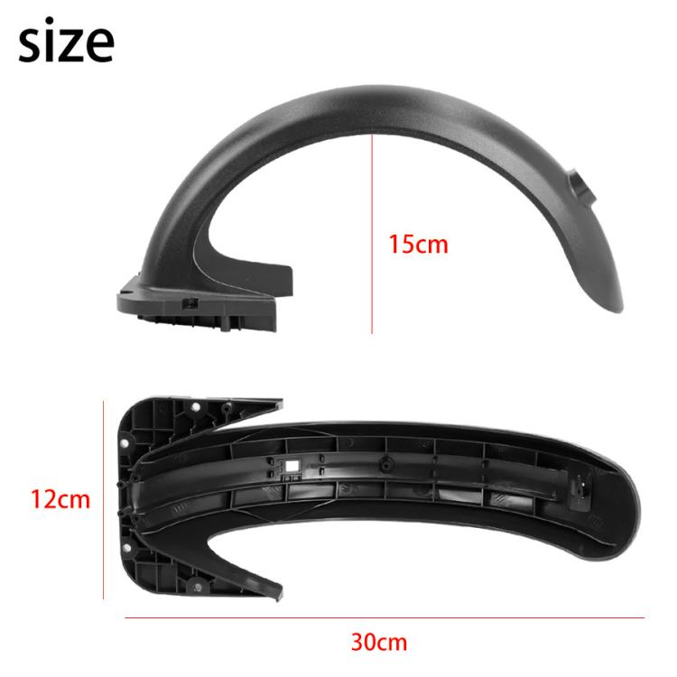 Rear Wheel Mudguard for Ninebot MAX G30 Electric Scooter Durable Replacement Mudguard
