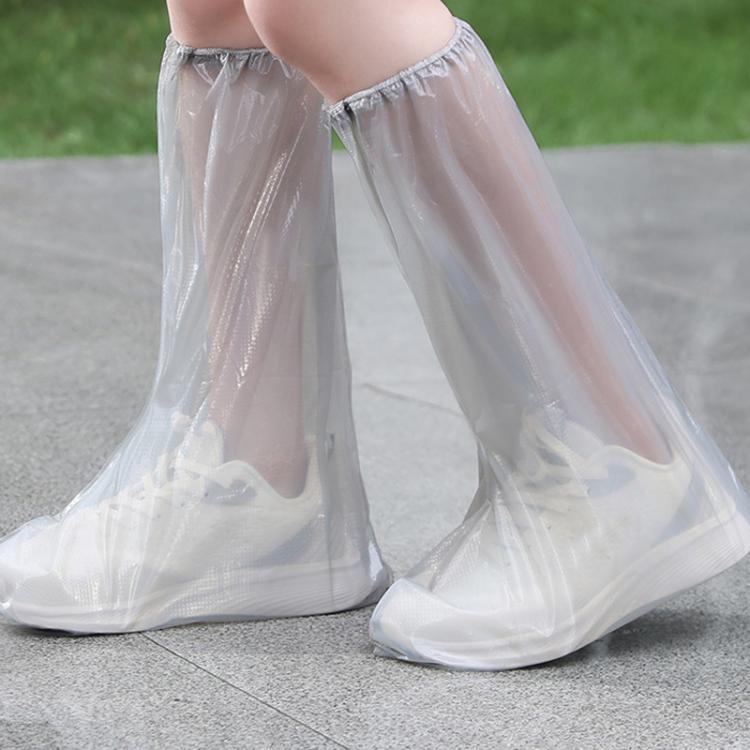 Outdoor Disposable PE High-Tube Rainproof Shoe Covers