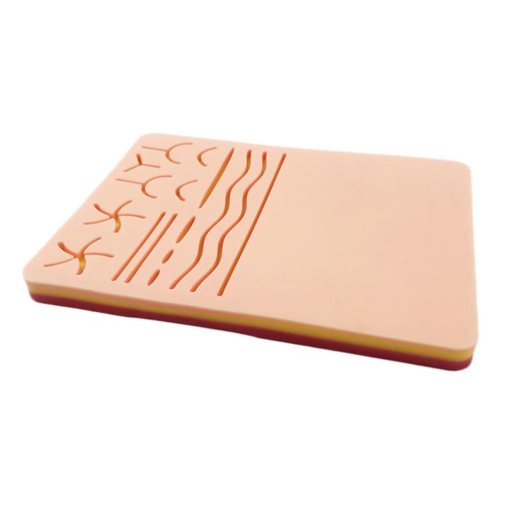 Surgical Skin Suture Practice Model Silicone Suture Pad Wound Suture Training Pad For Medical Students
