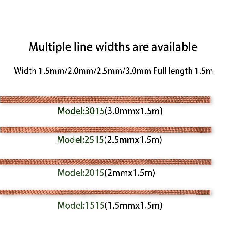 Solder Wick Remover Desoldering Braid for Electronics Repair