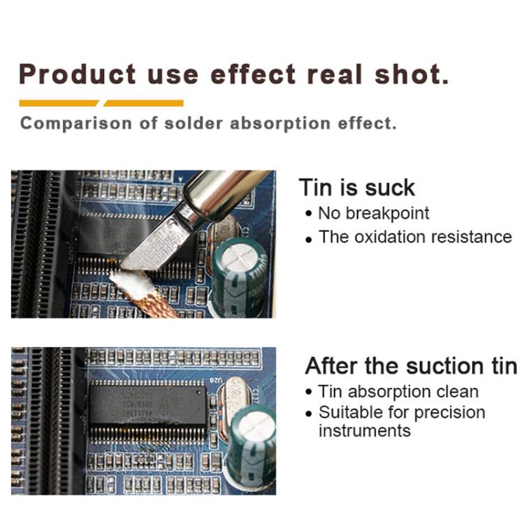 Solder Wick Remover Desoldering Braid for Electronics Repair