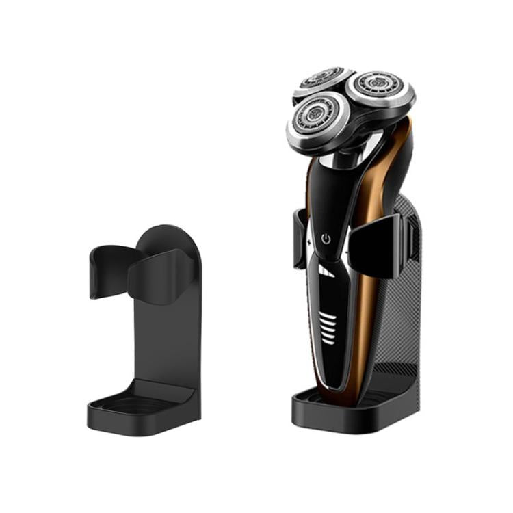 3pcs /Pack Adhesive Hook Rack for Electric Razors Shaver & Beauty Tool Organizer Semi-Open Design for Easy Access