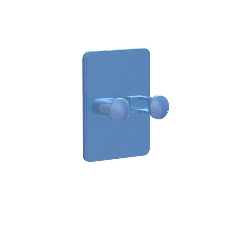 3pcs /Pack Wall-Mounted No-Drill Shaver Organizer Manual/Safety Razor Hook