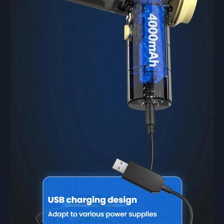 JRC Handheld Wireless Vacuum Cleaner Keyboard Desktop Cleaning Dust Removal Equipped