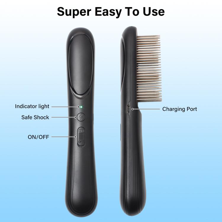 PaiPaitek PD166 Pet Safe Physical Worming Electronic Comb Pet Flea Control Brush