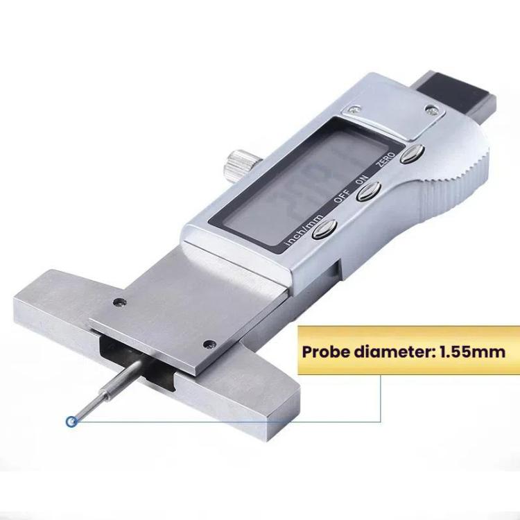 Syntek Electronic Digital Display Tire Tread Depth Caliper 0-25mm Measuring Tread Depth Gauge