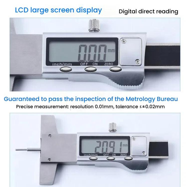 Syntek Electronic Digital Display Tire Tread Depth Caliper 0-25mm Measuring Tread Depth Gauge