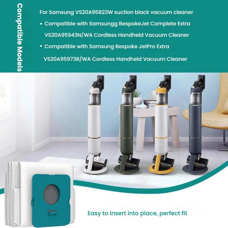 2pcs /Pack Dust Bag For Samsung BESPOKE VS20 Series Vacuum Cleaner Replacement