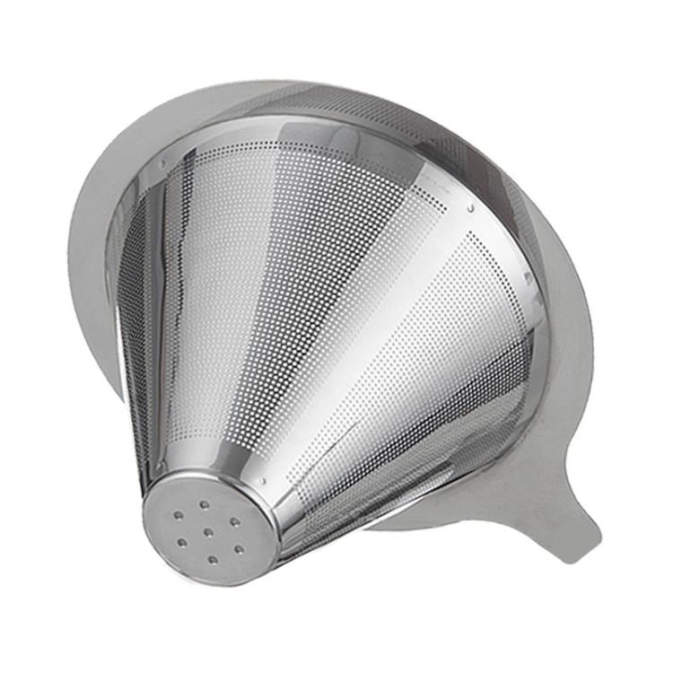 304 Stainless Steel Coffee Filter Reusable Mesh for Pour Over/Drip Coffee Maker
