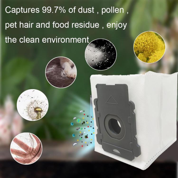 3pcs /Pack Dust Bag For IRobot Roomba I7 / I3 / J7 / E5 / E6 / S9 Vacuum Replacement Parts Accessories