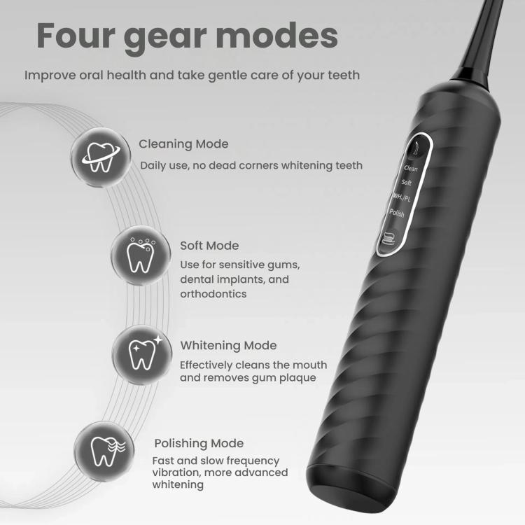 3-in-1 Electric Toothbrush, Water Flosser & Oral Irrigator with 180mL Detachable Tank