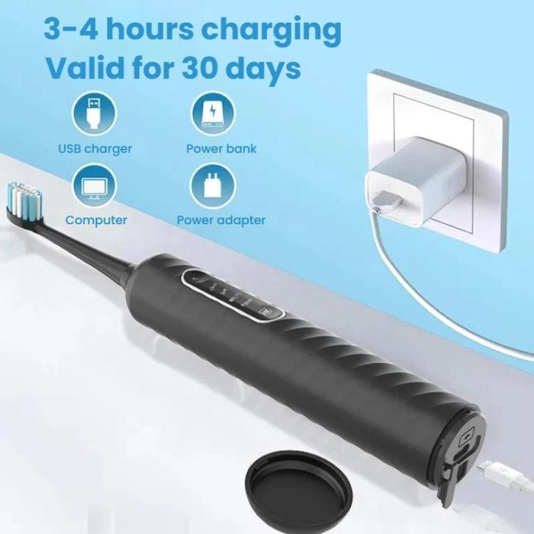 3-in-1 Electric Toothbrush, Water Flosser & Oral Irrigator with 180mL Detachable Tank