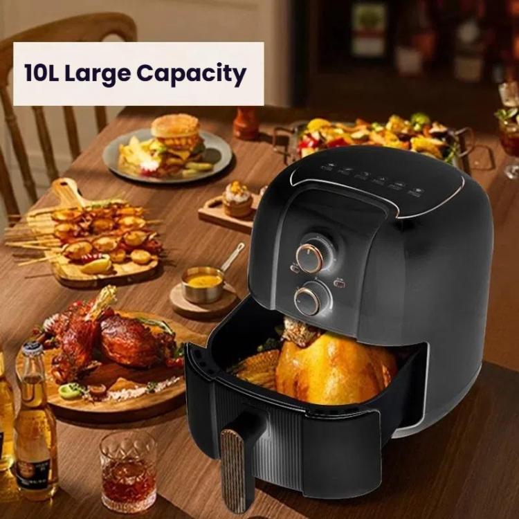 10L Large Capacity Air Fryer Multifunctional Electric Fryer French Fry Maker, EU Plug