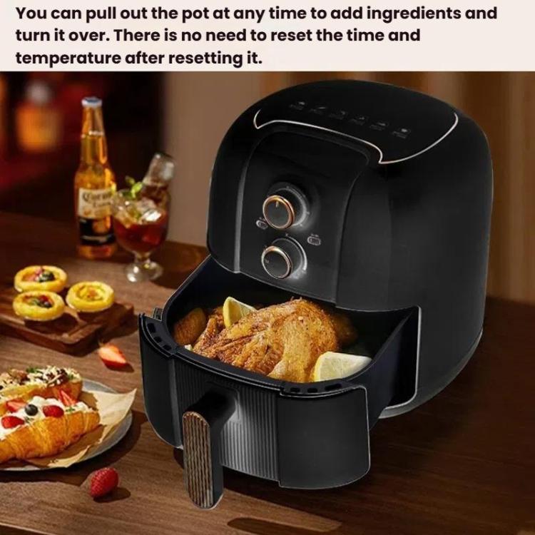 10L Large Capacity Air Fryer Multifunctional Electric Fryer French Fry Maker, EU Plug