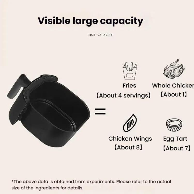 10L Large Capacity Air Fryer Multifunctional Electric Fryer French Fry Maker, EU Plug