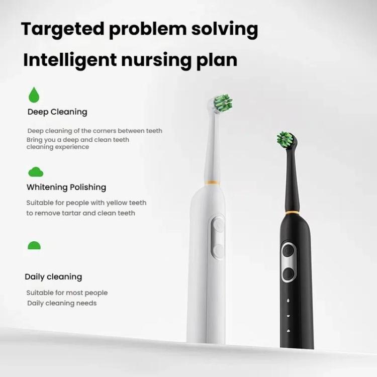 Rechargeable Electric Toothbrush for Adults 4200 RPM Rotating Brush IPX8 Waterproof Inductive Charging