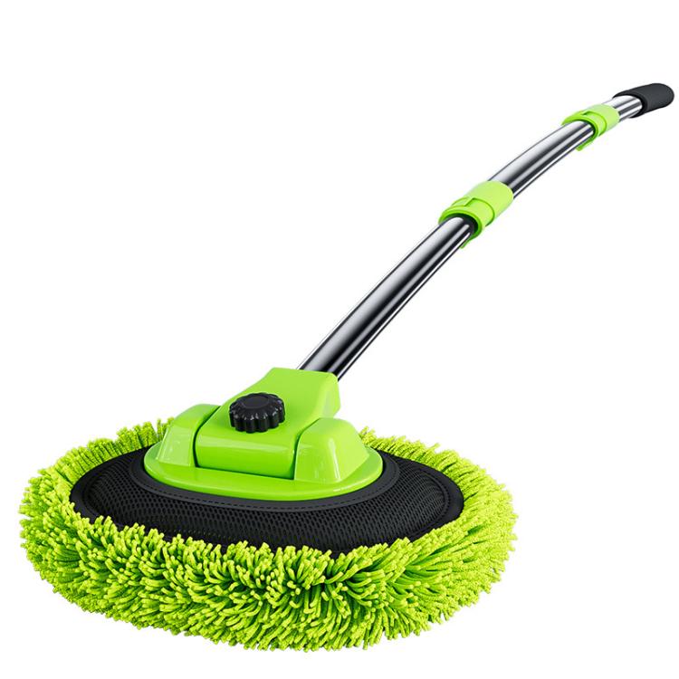 SUITU LS-444 Three-section Curved Car Wash Brush Chenille Car Wash Mop