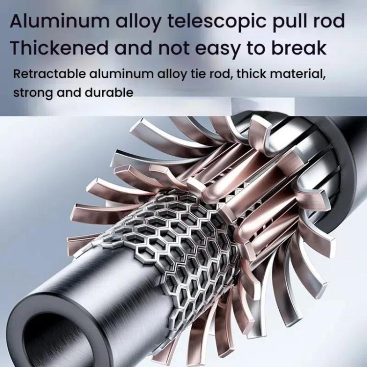 SUITU LS-444 Three-section Curved Car Wash Brush Chenille Car Wash Mop