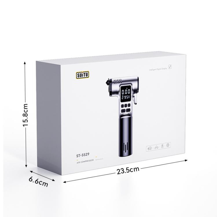 Car Air Pump With Window Breaker Cutting Tool Electric Portable Air Pump