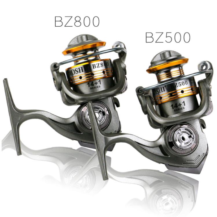 Zero-Gap Mini Spinning Reel for Rock/Ice/Raft/Lure Fishing, 5.2:1 Gear Ratio