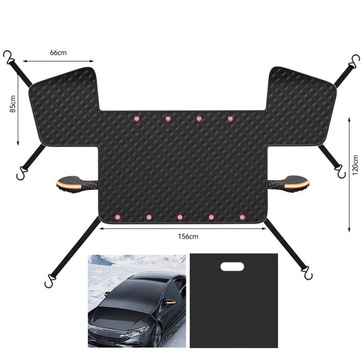 SUITU ST-4022 Car Front Windscreen Anti-Frost Sunshade Cover Winter Snow Cover