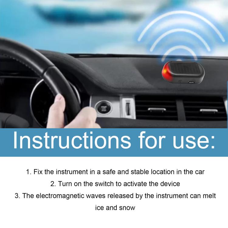 Rayhong Adwanced Car Windshield Anti-Frost Device Car Window Glass Anti-ice Snow Remover