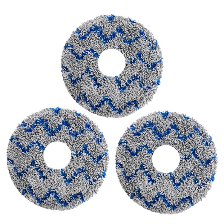 3pcs Mop Pad For Ecovacs Deebot T50 PRO / T50 PRO OMNI / T50 MAX PRO OMNI / T50 OMNI Replacement Parts
